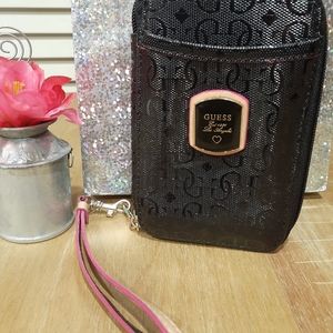 Guess wristlet purse